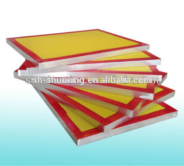 Stretching screen printing mesh service,silk screen printing mesh tension by Kiwo adhesive