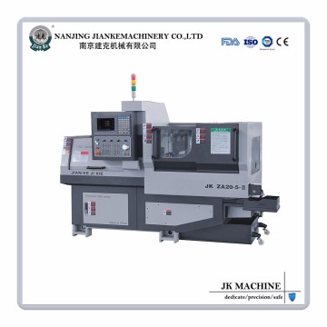 swiss type high-speed movable main spindle CNC lathe machine