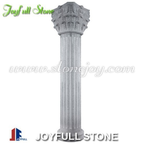Round granite column, marble column, pillars