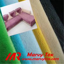 100 polyester tricot upholstery fabrics turkey velboa plush fabric