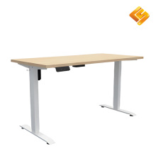 Lightweight and simple height-adjustable work desk