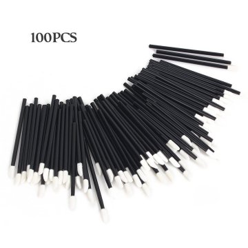 Disposable lip gloss applicator wands