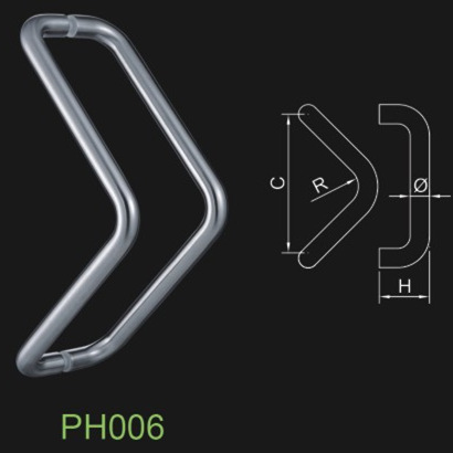 L Shaped Pull Handle