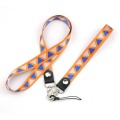 Promotionele duurzame badge lanyards met logopatroon