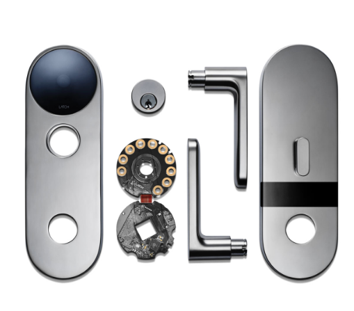 CNC machining hardware smart door lock parts