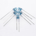 800nm ​​LED infrarouge 3mm LED lentille bleue H4.5mm