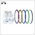 Colourful fixie bicycle tyre 25c 700c zhejiang