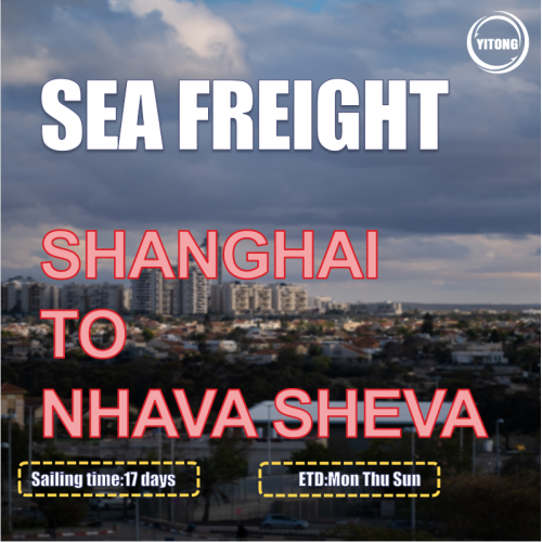 Freight Ocean desde Shanghai a Nhava Sheva