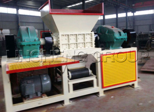 LING HENG Plastic bottles shredder waste plastic scrap shredding machine Rubber plastic crushing machine for sale