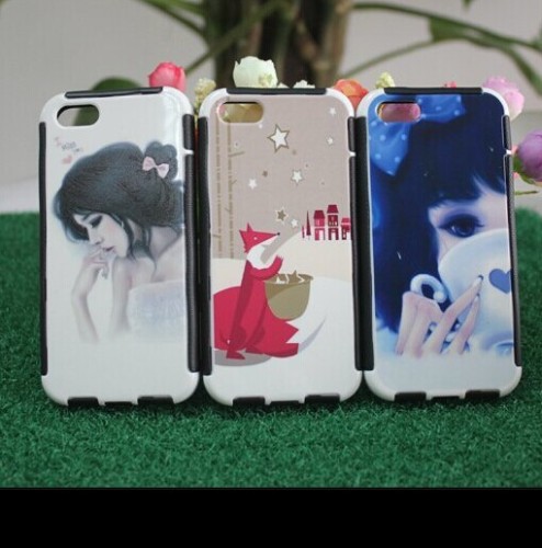 2014 New TPU Cases, 3 in 1 Cell Phone Case for iPhone 5