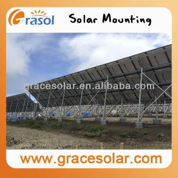 PV Ground Mounting System; Ground Solar Mounting System; 1MW Solar PV System