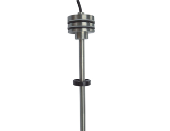 Mine - type displacement sensor