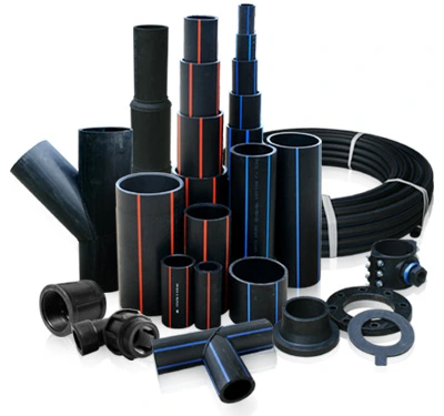 SDR11 Black Color HDPE Plastic Pipe for Water Supply