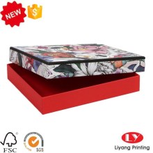 Fashion Customized cardboard scarf shirt box packaging