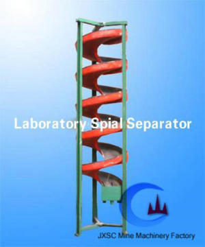 Laboratory BLL Glass Fibre Reinforced Plastic Spiral Chute