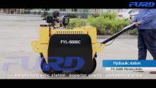 Double Drum Vibration Pedestrian Roller (FYL-S600C)