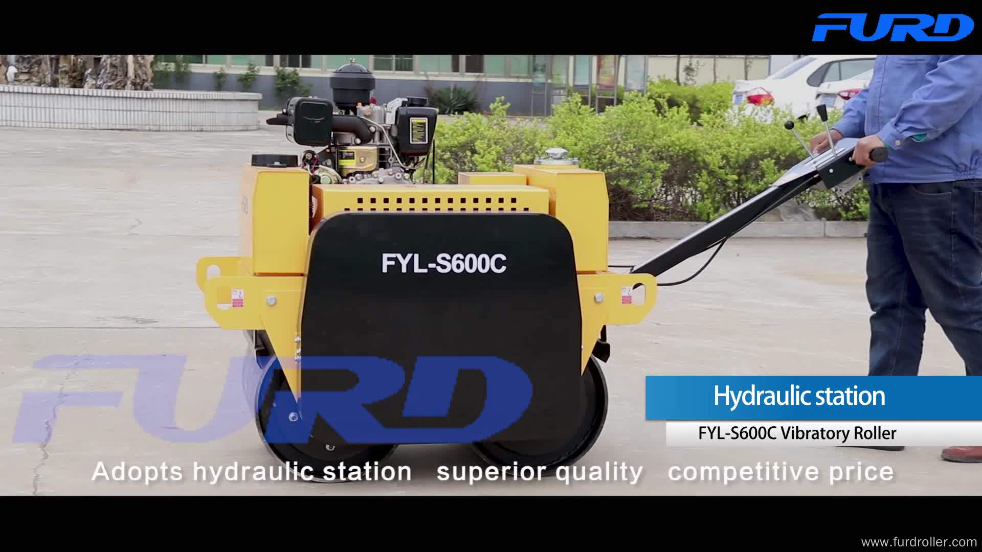 550kg Mini Vibratory Manual Soil Compactor (FYL-S600C)