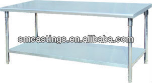Commercial Kitchen Stainless Steel Working Table