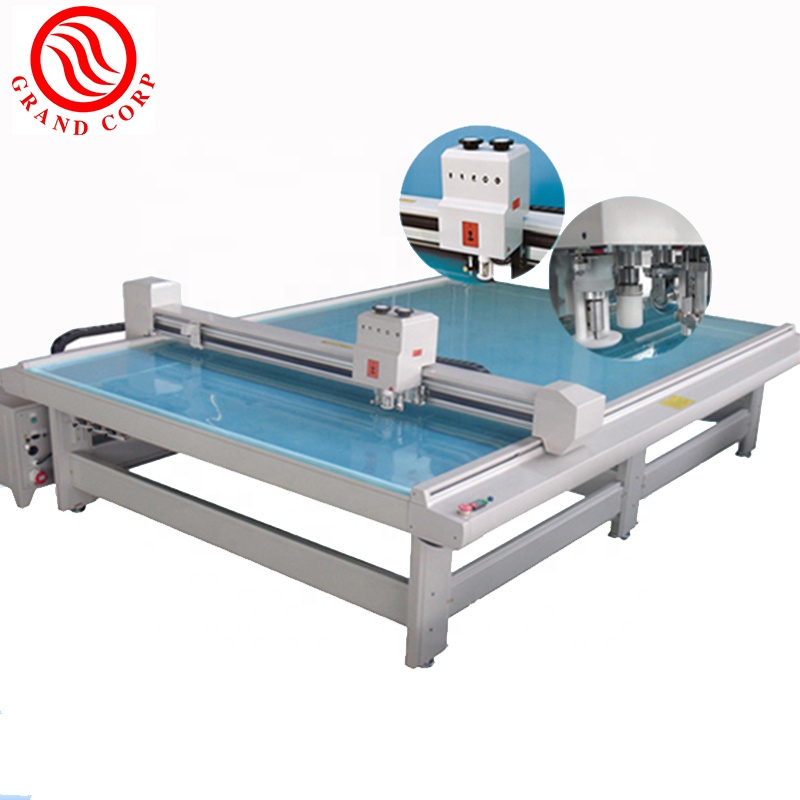 Carton box sample maker cutting table Cutting plotter with creasing wheel