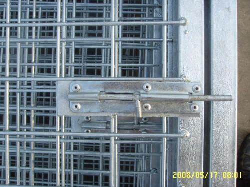 Hot dipped galvanized welded dog kennel