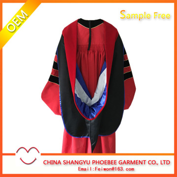 US - Style Doctor's Graduation Hoods