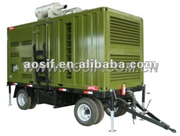 108kw trailer type Generator