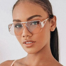 Lunette Pour Femme: The Latest 2024 Fashion in Brown Vintage Lady Sunglasses for Women