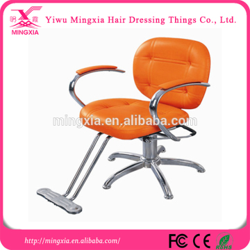 Brown Leather Salon Chair , Nail Shop Salon Chair , Salon Chair Factory