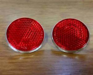 Red Color Fender Bike Reflector