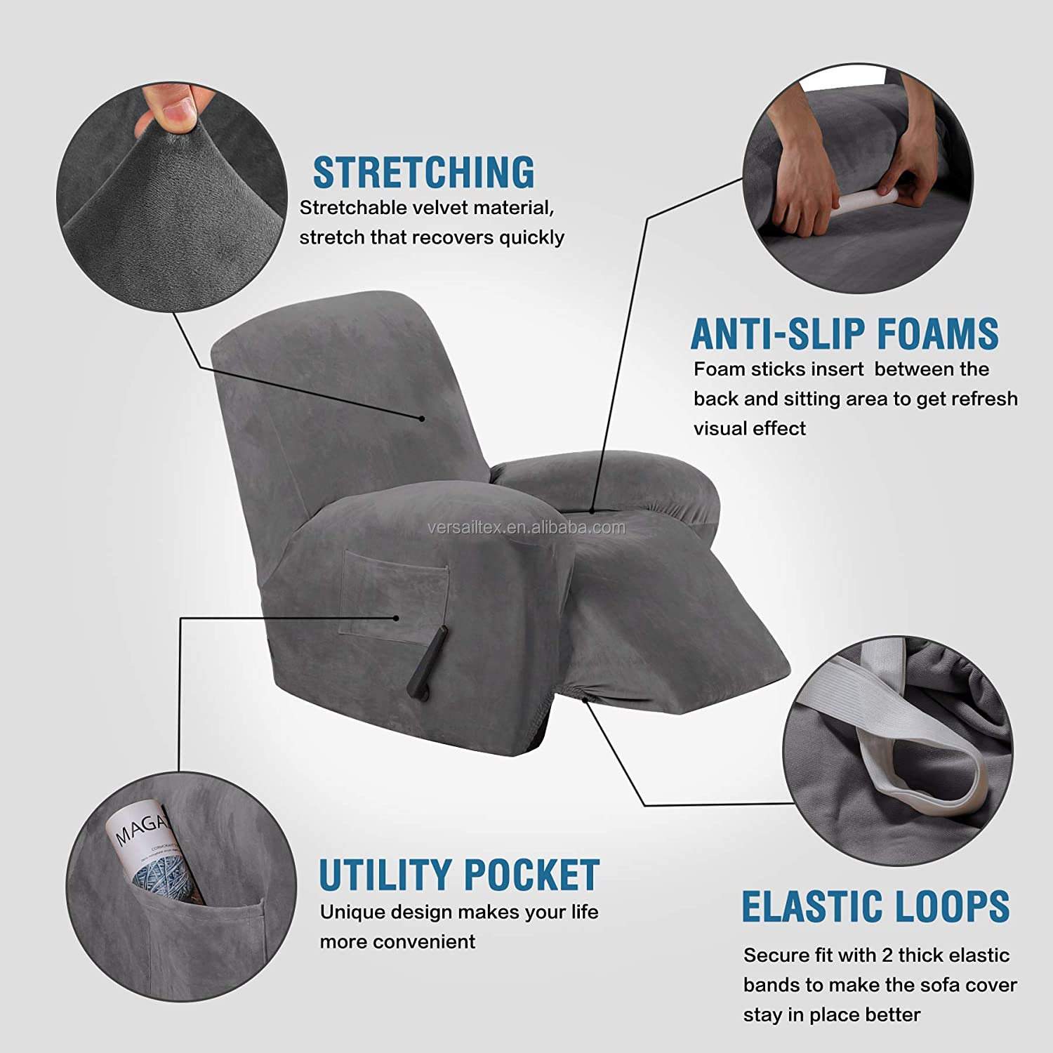 Recliner Slipcovers Recliner Slipcovers