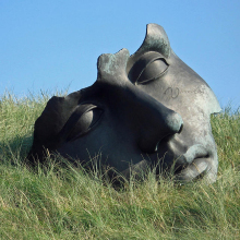 Art deco riproduzioni metal craft bronze lgor mitoraj sculpture