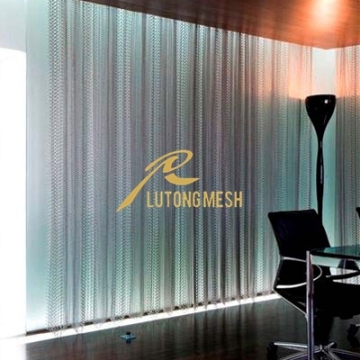 2014 New Style Metal Coil Drapery Room Divider/commercial room dividers partitions