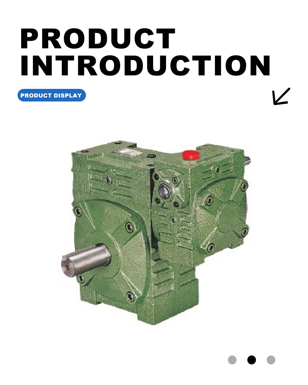 Многоступенчатый червячный редуктор WPWE X WPWE Multi-step Worm Reduction Gear Unit X