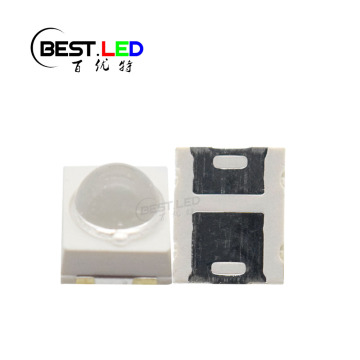 520nm Green LED Emitter Dome Lens SMD 60 gráðu