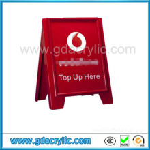 Advertising Sign Board Acrylic Display Sign Boards with Stands
