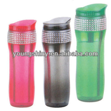 400ML DOUBLE WALL AS SPORT BOTTLE W/BING BANG & AS LID