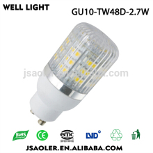 GU10-TW48D quantity 48ledsStripes Cover LED Bulb lighting led corn light