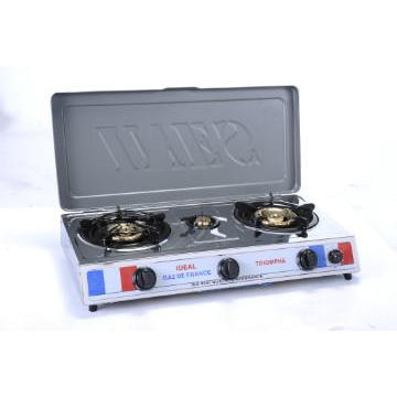 China Berkualiti Tinggi Gas Dapur Gas Dapur Tiga Pembakar