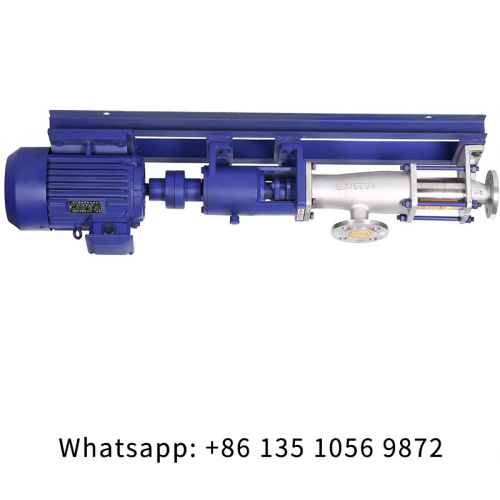 G type single screw pump material stainless steel