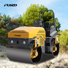 Easy operation vibratory 4 ton two drum small road roller price