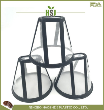 Nylon 8-12 cup permanent cone coffee filters