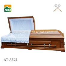 AT-A321 trade assurance supplier reasonable price full couch casket