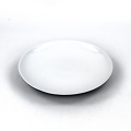 Лучшая цена Круглая керамическая ресторанная синяя круглая тарелка
