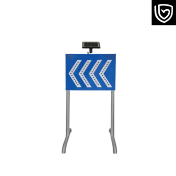 Solar guide sign arrow light traffic flashing light