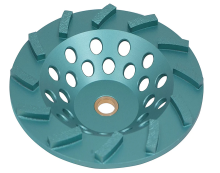 Concrete diamond cup wheel