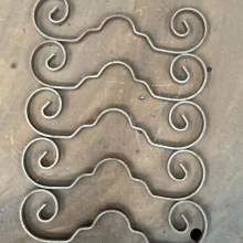Cast Iron C Scrolls and S Scrolls for Gate and Fence Decorations