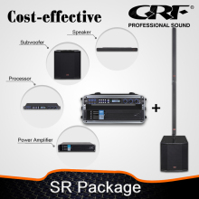 Grf 18" Subwoofer+Amplifier+Processor Outdoor Concert Sound System