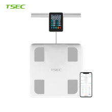 Smart Body Composition Analysis Fitness Health Meter - 180kg Weight BMI Measurement BIA Weighing Scale