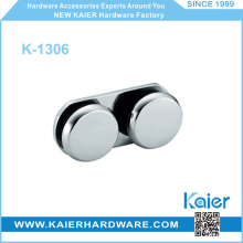 New Kaier stylish rotundity zinc alloy glass shower clamp clip