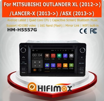 Hifimax Android 4 car for mitsubishi outlander android car dvd car multimedia player with car mp3 player